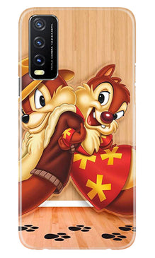 Chip n Dale Mobile Back Case for Vivo Y20T (Design - 297)