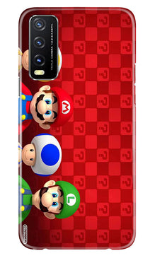 Mario Mobile Back Case for Vivo Y20A (Design - 299)