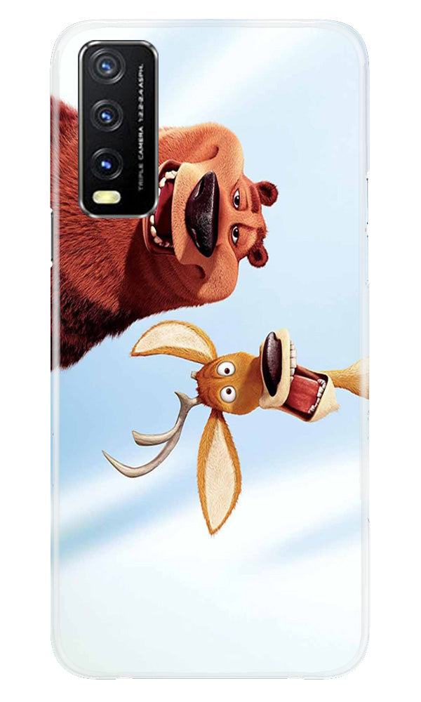 Polar Beer Mobile Back Case for Vivo Y20A (Design - 304)