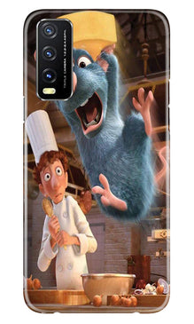 Ratatouille Mobile Back Case for Vivo Y20A (Design - 307)