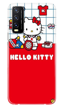 Hello Kitty Mobile Back Case for Vivo Y20A (Design - 322)
