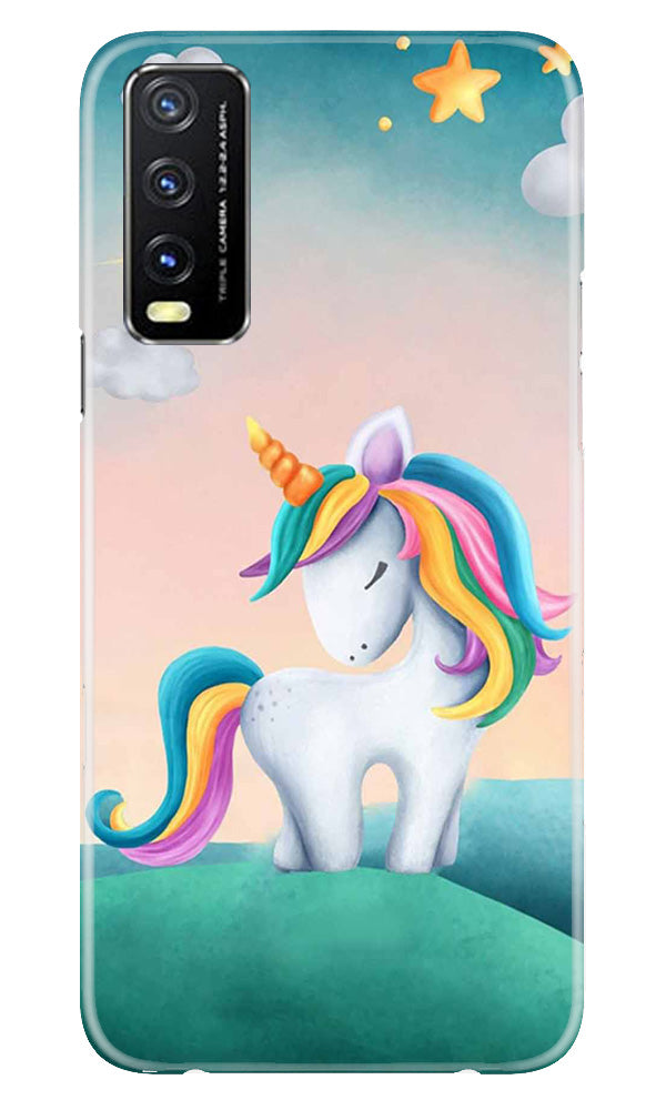 Unicorn Mobile Back Case for Vivo Y20A (Design - 325)