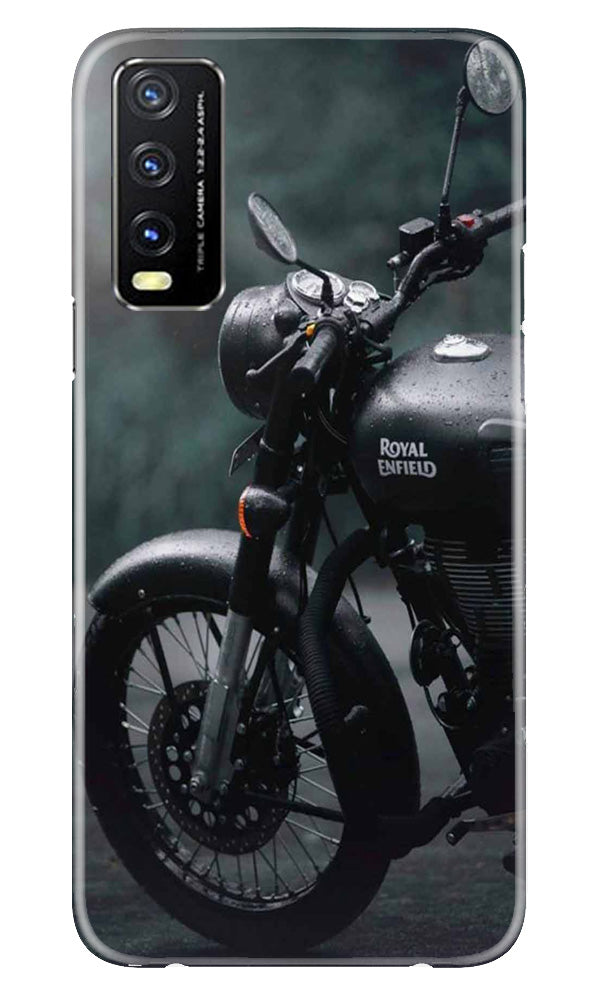 Royal Enfield Mobile Back Case for Vivo Y20A (Design - 339)