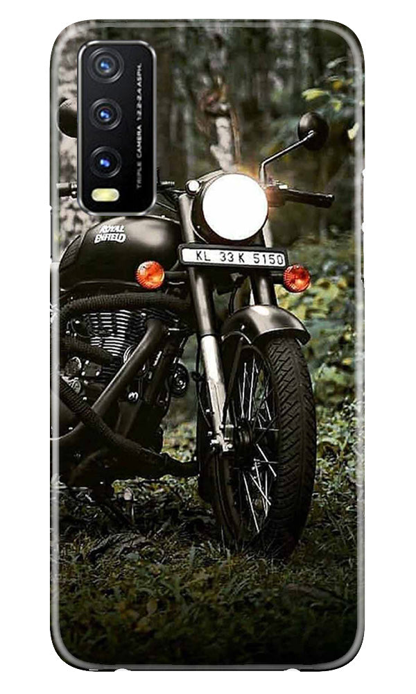 Royal Enfield Mobile Back Case for Vivo Y20T (Design - 343)