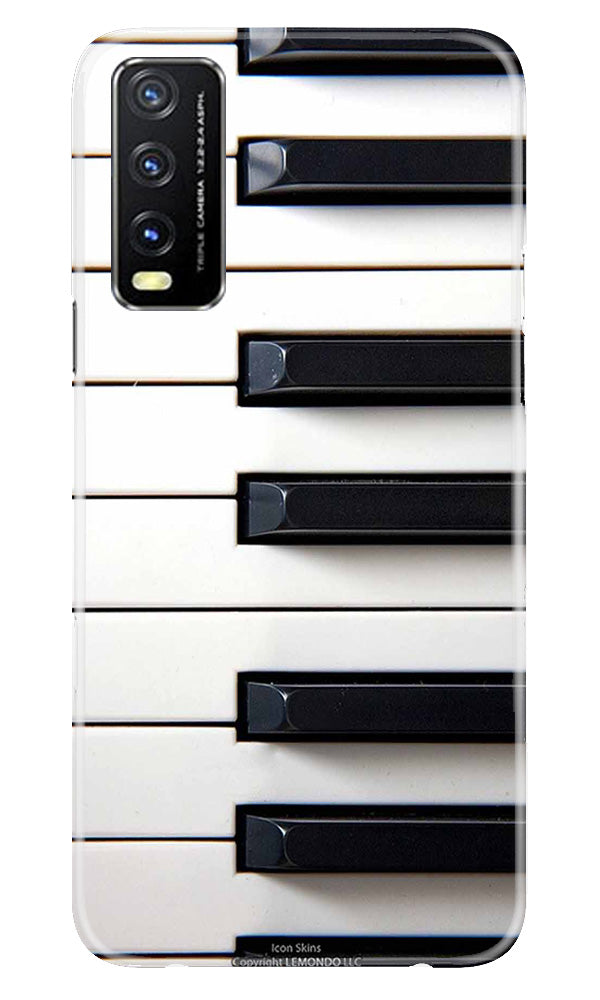 Piano Mobile Back Case for Vivo Y20A (Design - 345)
