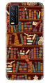 Book Shelf Mobile Back Case for Vivo Y20T (Design - 348)