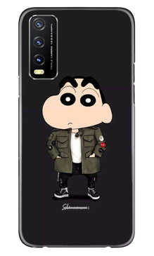 Shin Chan Mobile Back Case for Vivo Y20T (Design - 349)