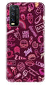 Party Theme Mobile Back Case for Vivo Y20T (Design - 350)
