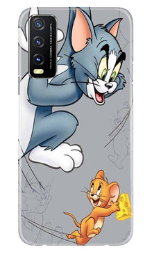 Tom n Jerry Mobile Back Case for Vivo Y20A (Design - 356)