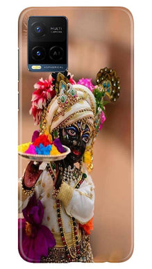 Lord Krishna2 Mobile Back Case for Vivo Y21 (Design - 17)