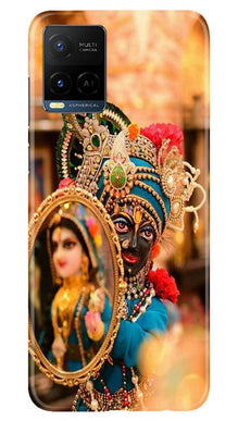 Lord Krishna5 Mobile Back Case for Vivo Y21 (Design - 20)
