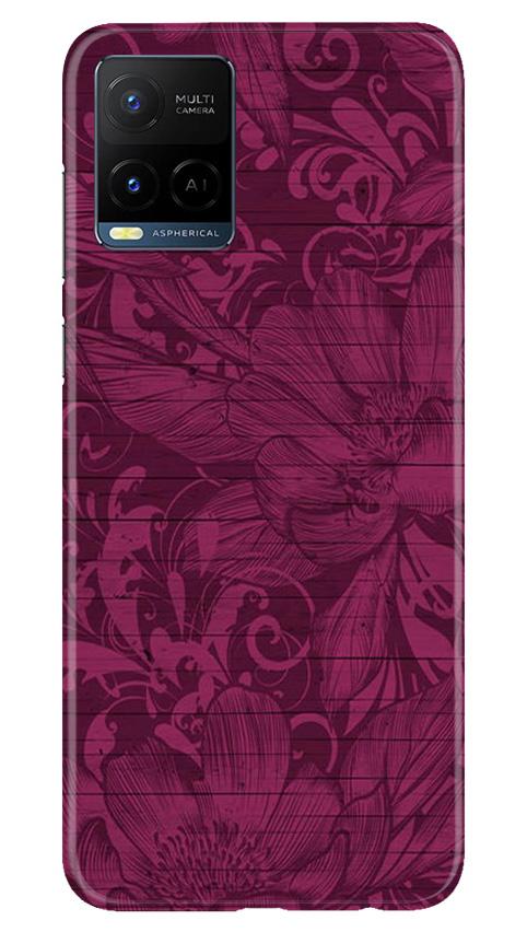 Purple Backround Case for Vivo Y21