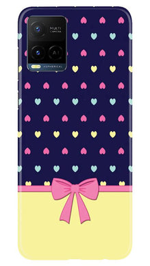 Gift Wrap5 Mobile Back Case for Vivo Y21 (Design - 40)