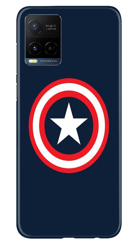Captain America Case for Vivo Y21