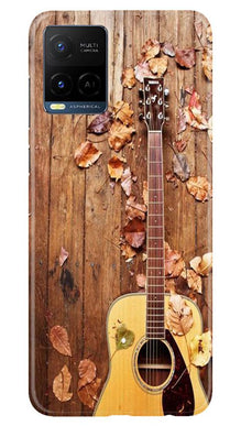 Guitar Mobile Back Case for Vivo Y21 (Design - 43)