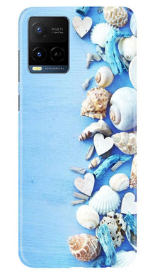 Sea Shells2 Mobile Back Case for Vivo Y21 (Design - 64)