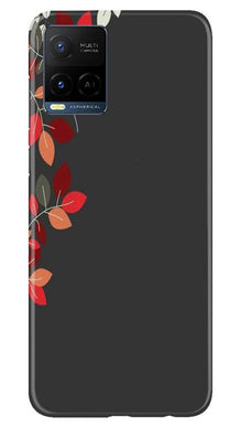 Grey Background Mobile Back Case for Vivo Y21 (Design - 71)