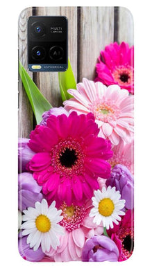 Coloful Daisy2 Mobile Back Case for Vivo Y21 (Design - 76)