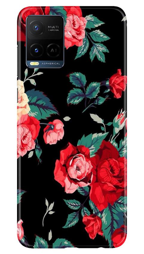 Red Rose2 Case for Vivo Y21