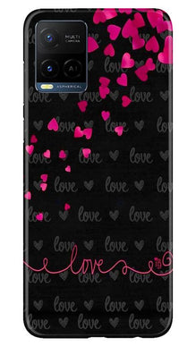 Love in Air Mobile Back Case for Vivo Y21 (Design - 89)