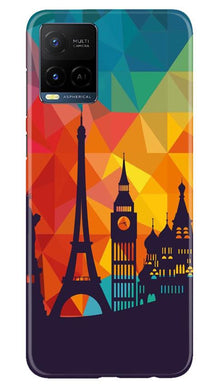 Eiffel Tower2 Mobile Back Case for Vivo Y21 (Design - 91)