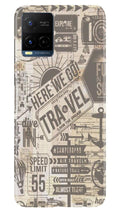 Travel Case for Vivo Y21  (Design - 104)