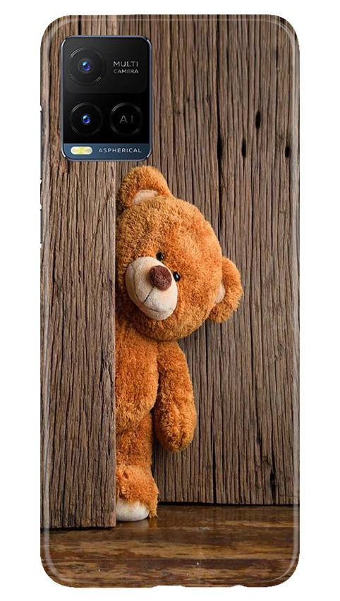 Cute Beer Case for Vivo Y21  (Design - 129)