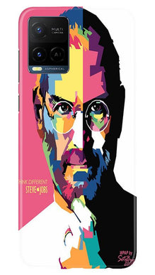 Steve Jobs Mobile Back Case for Vivo Y21  (Design - 132)