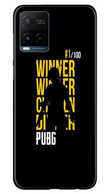 Pubg Winner Winner Mobile Back Case for Vivo Y21  (Design - 177)