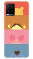 Cartoon Case for Vivo Y21 (Design - 183)