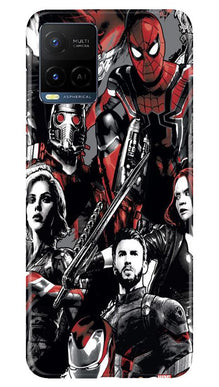 Avengers Mobile Back Case for Vivo Y21 (Design - 190)