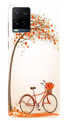 Bicycle Mobile Back Case for Vivo Y21 (Design - 192)