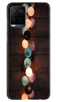 Party Lights Mobile Back Case for Vivo Y21 (Design - 209)