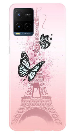 Eiffel Tower Case for Vivo Y21 (Design No. 211)