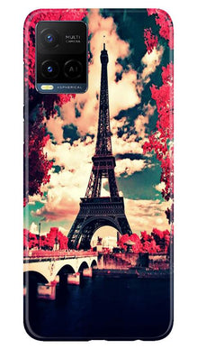 Eiffel Tower Mobile Back Case for Vivo Y21 (Design - 212)