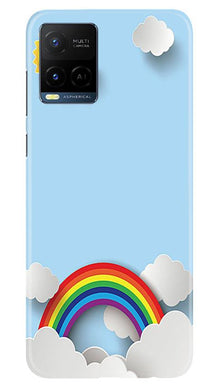 Rainbow Mobile Back Case for Vivo Y21 (Design - 225)