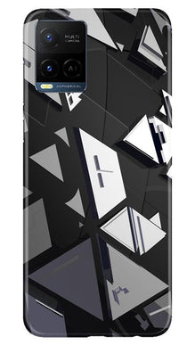 Modern Art Mobile Back Case for Vivo Y21 (Design - 230)