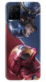 Ironman Captain America Case for Vivo Y21 (Design No. 245)