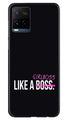 Like a Girl Boss Case for Vivo Y21 (Design No. 265)
