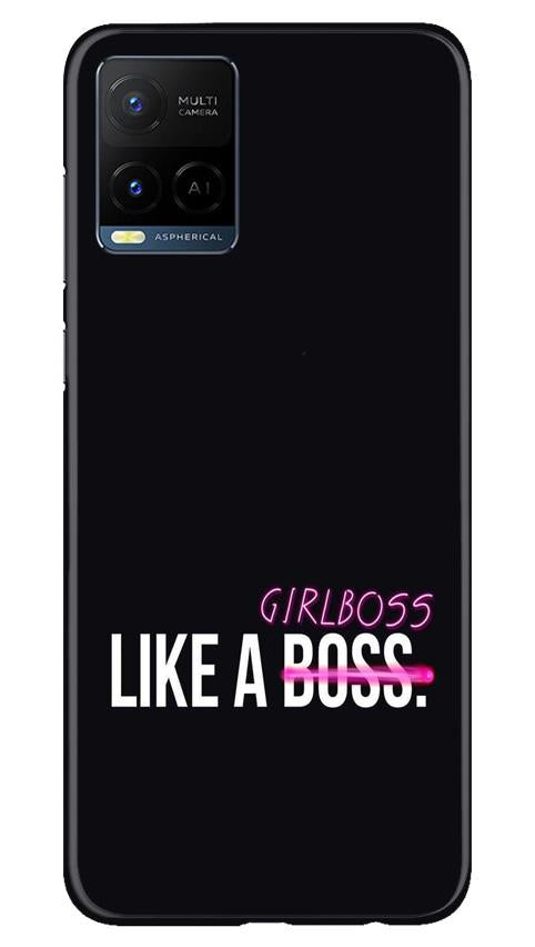 Like a Girl Boss Case for Vivo Y21 (Design No. 265)