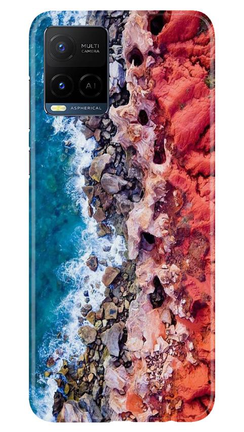 Sea Shore Case for Vivo Y21 (Design No. 273)