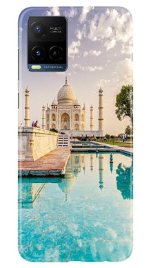 Taj Mahal Mobile Back Case for Vivo Y21 (Design - 297)