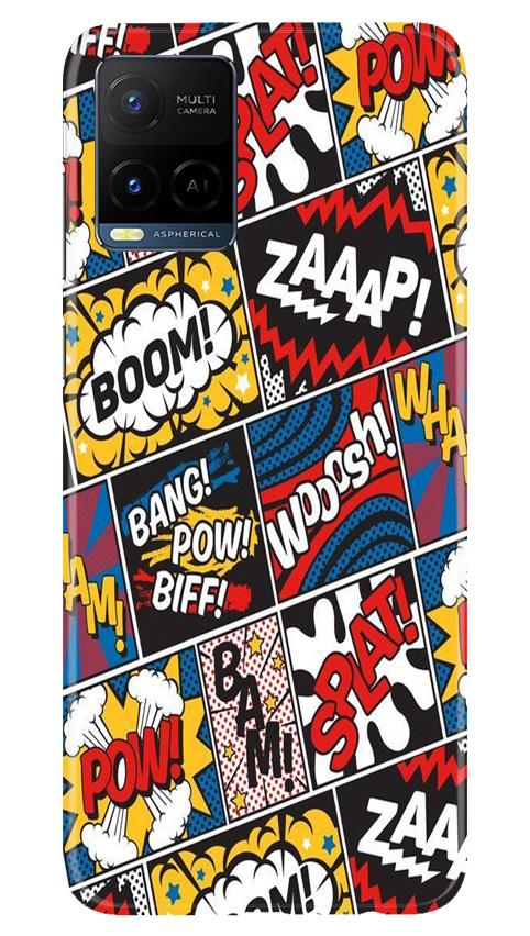 Boom Mobile Back Case for Vivo Y21 (Design - 302)