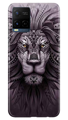 Lion Mobile Back Case for Vivo Y21 (Design - 315)