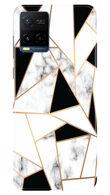 Marble Texture Mobile Back Case for Vivo Y21 (Design - 322)