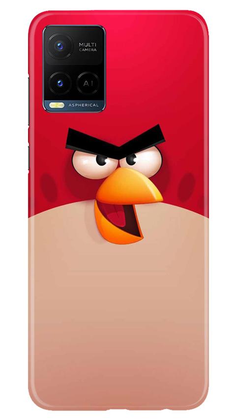 Angry Bird Red Mobile Back Case for Vivo Y21 (Design - 325)