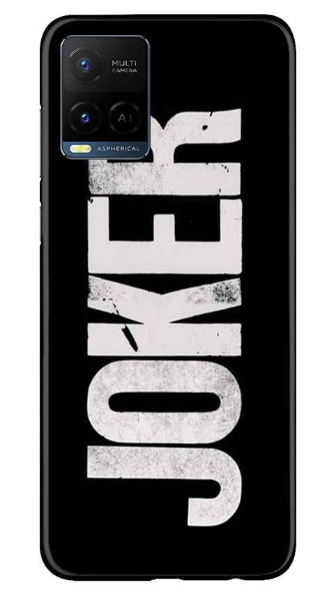 Joker Mobile Back Case for Vivo Y21 (Design - 327)