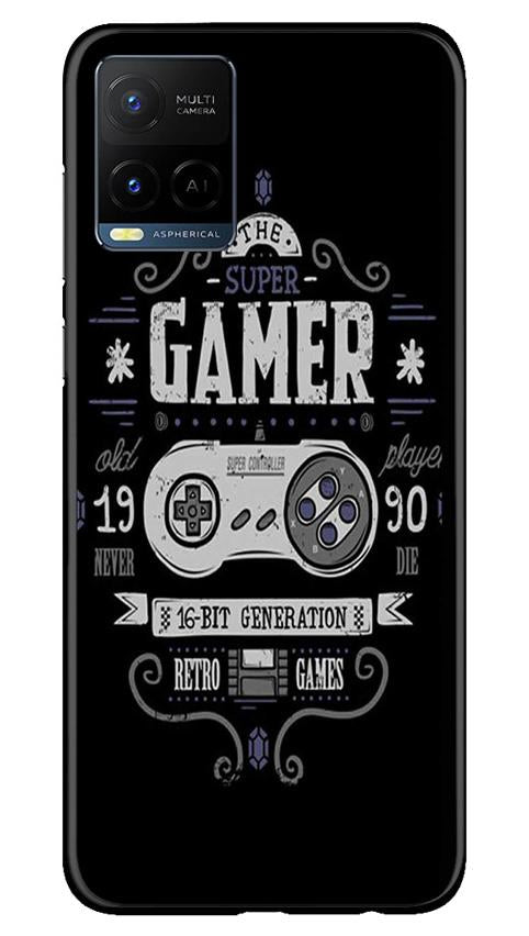 Gamer Mobile Back Case for Vivo Y21 (Design - 330)