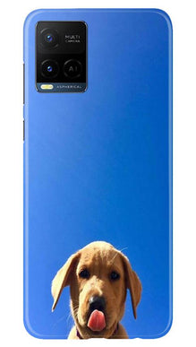 Dog Mobile Back Case for Vivo Y21 (Design - 332)
