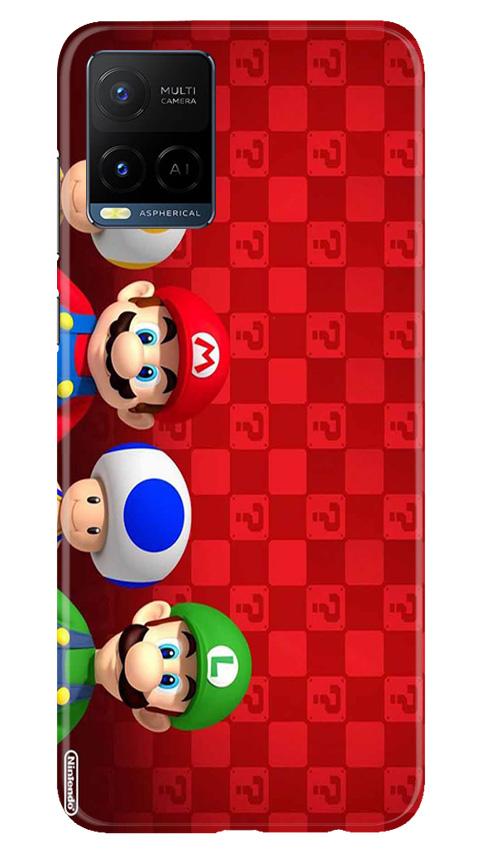 Mario Mobile Back Case for Vivo Y21 (Design - 337)